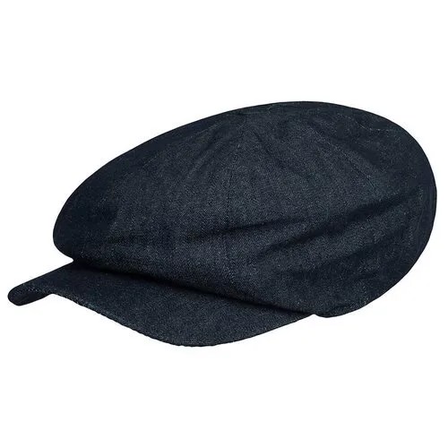 Кепка восьмиклинка HANNA HATS Abbey Denim AB2, размер 57