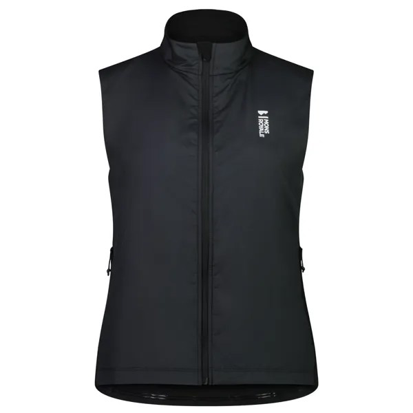 Велосипедный жилет Mons Royale Women's Redwood Merino Air Con Wind Vest, черный