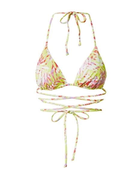 Треугольный топ бикини Hunkemöller Marrakesh, тростник