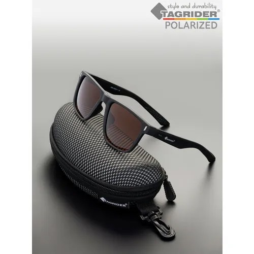 Солнцезащитные очки TAGRIDER, коричневый
