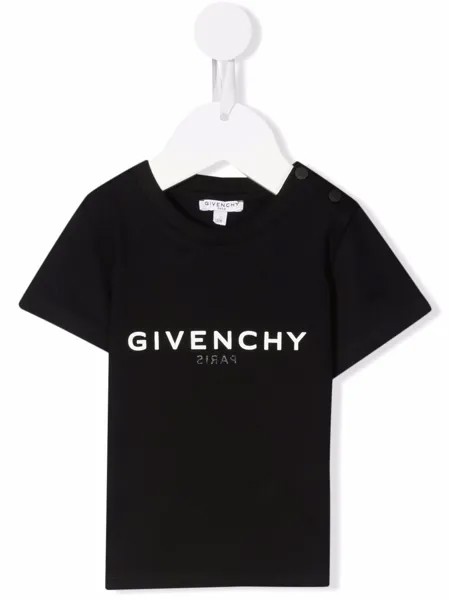 Givenchy Kids футболка с логотипом