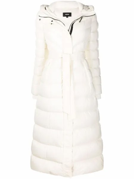 Mackage пуховик с капюшоном, белый
