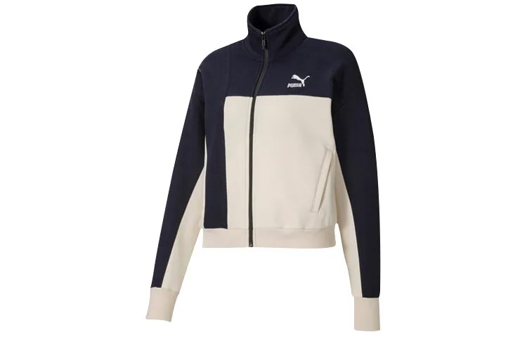 ESS+ Пиджак женский твидовый синий Puma