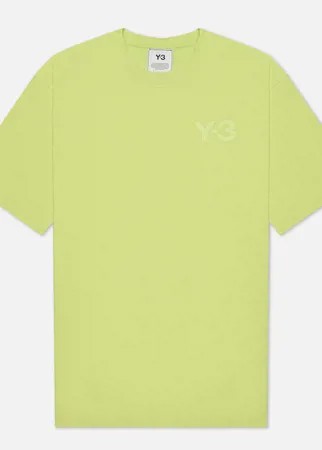 Мужская футболка Y-3 Classic Chest Logo Y-3, цвет жёлтый, размер M