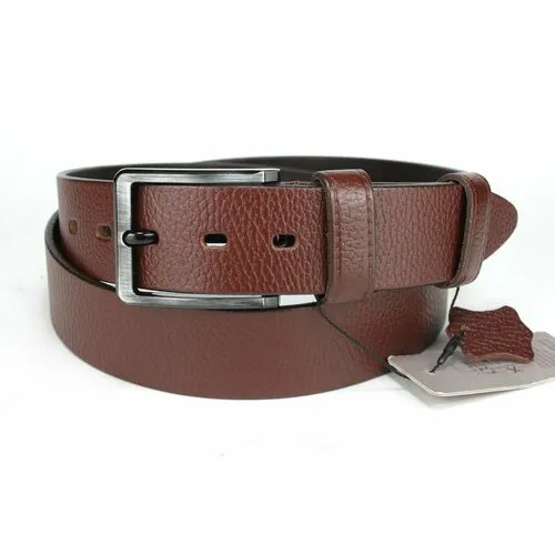 Ремень PREMIUM BELT, размер 125, красно-коричневый