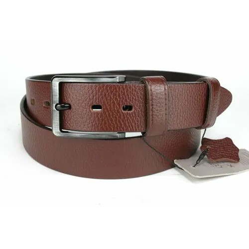 Ремень PREMIUM BELT, размер 120, коричневый