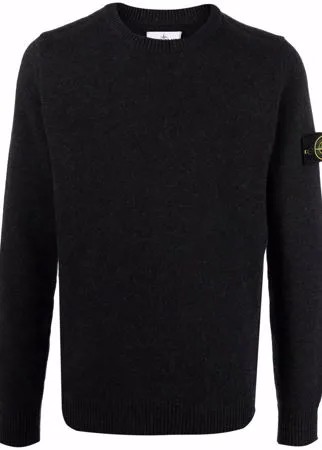 Stone Island джемпер с нашивкой-логотипом