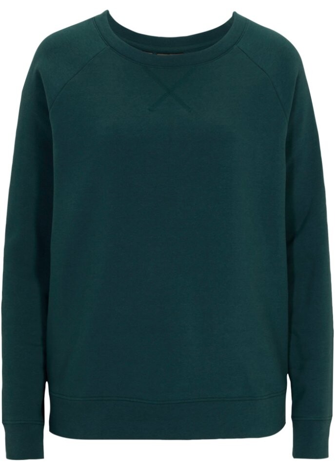 Свитшот Bpc Bonprix Collection, зеленый