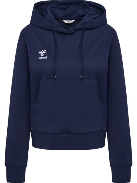 Толстовка Hummel Hoodie Hmlgo 2.0 Hoodie Woman, морской