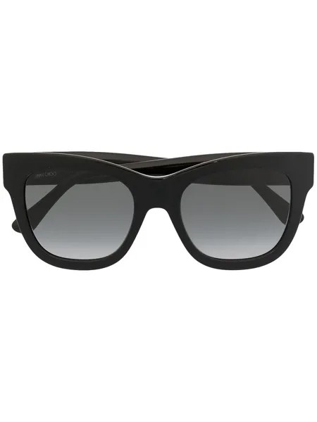 Jimmy Choo Eyewear солнцезащитные очки в оправе 'кошачий глаз'