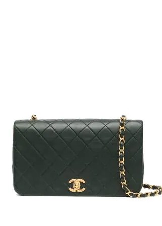 Chanel Pre-Owned стеганая сумка на плечо 1990-х годов с логотипом CC