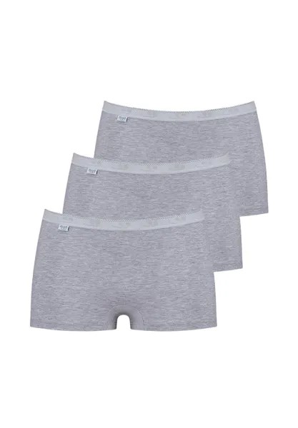 Короткие трусы, набор из 3 шт. Basic + sloggi, цвет Grey Combination