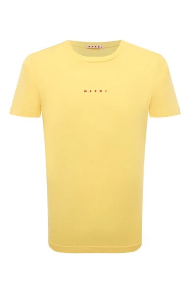 Хлопковая футболка Marni