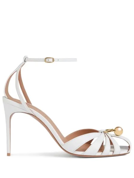 Malone Souliers босоножки Serafini Azzurra 90 из коллаборации с Philosophy Di Lorenzo, белый