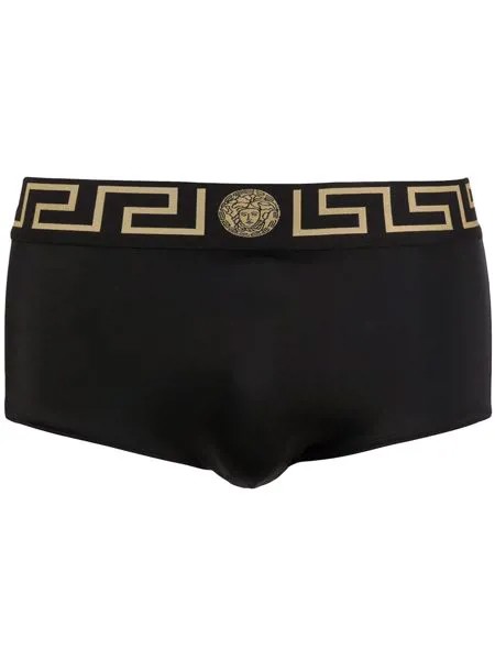 Versace плавки с принтом Greca