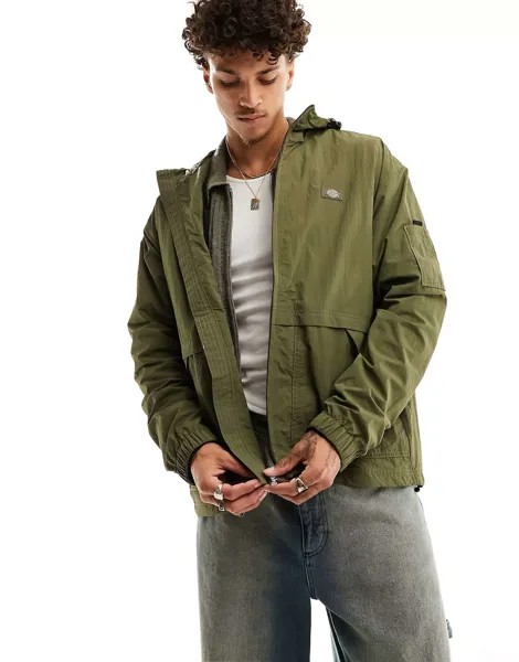 Зеленая куртка с капюшоном Dickies Jackson