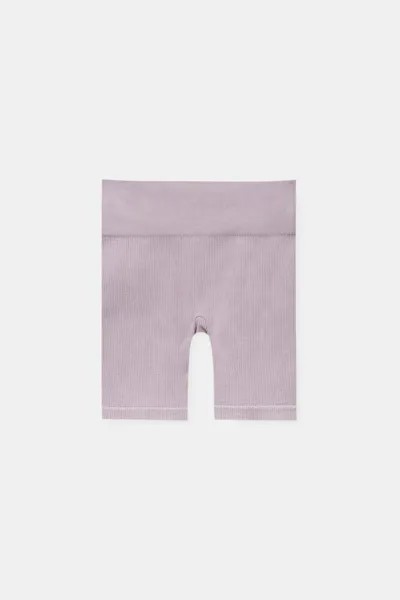 Шорты Pull&Bear Seamless cycling, фиолетовый