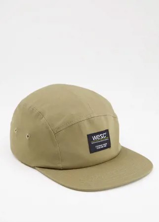5-панельная кепка WESC Solid Camper-Зеленый цвет