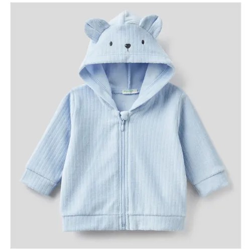 Худи на молнии United Colors of Benetton для новорожденных 22A-3YFQA500F-05R-62