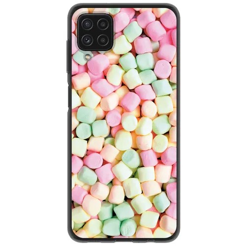 Силиконовый чехол с рисунком Плитка шоколада для Samsung Galaxy A12 / M12, Anycase PR0002216