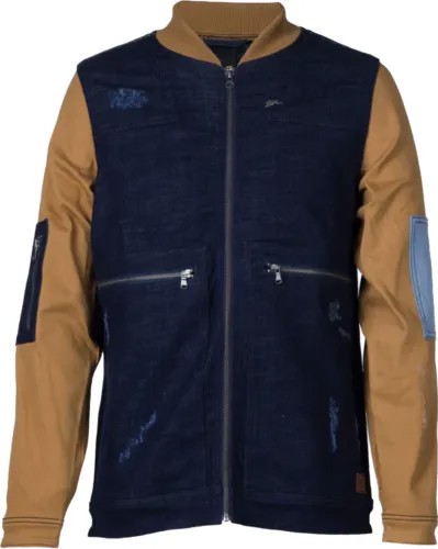 Мужская джинсовая куртка A. Tiziano темно-синего цвета индиго Owen