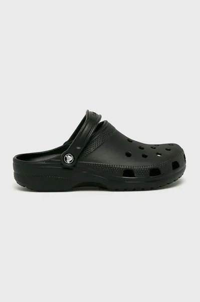 Классические шлепанцы Crocs, черный