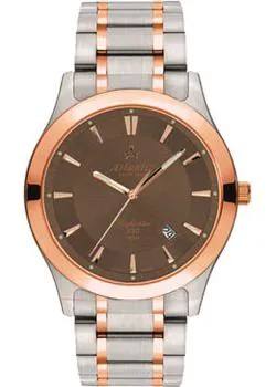 Швейцарские наручные  мужские часы Atlantic 71365.43.81R. Коллекция Seahunter 100