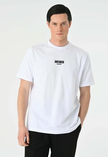 Футболка базовая CREW NECK Antioch, цвет white