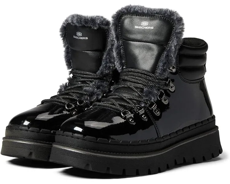 Ботинки SKECHERS Jammers - Cozy Retro, цвет Black Patent