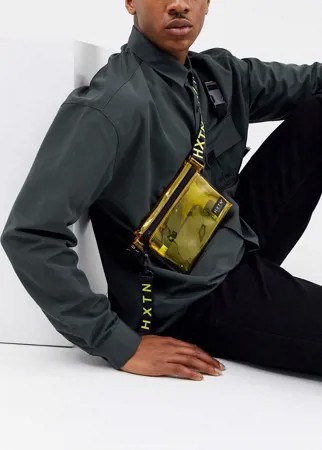 Желтая прозрачная сумка-кошелек через плечо HXTN Supply-Желтый