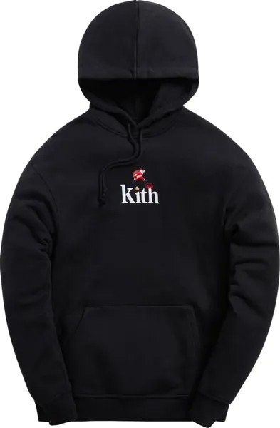 Худи Kith Chimney Hoodie 'Black', черный