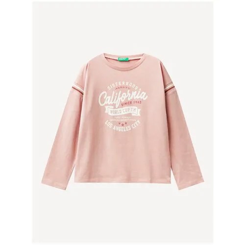 Лонгслив United Colors of Benetton для девочек 22A_3VR5C108Q_05R_L