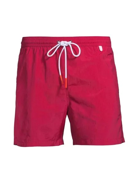 Плетеные шорты для плавания Isaia, красный