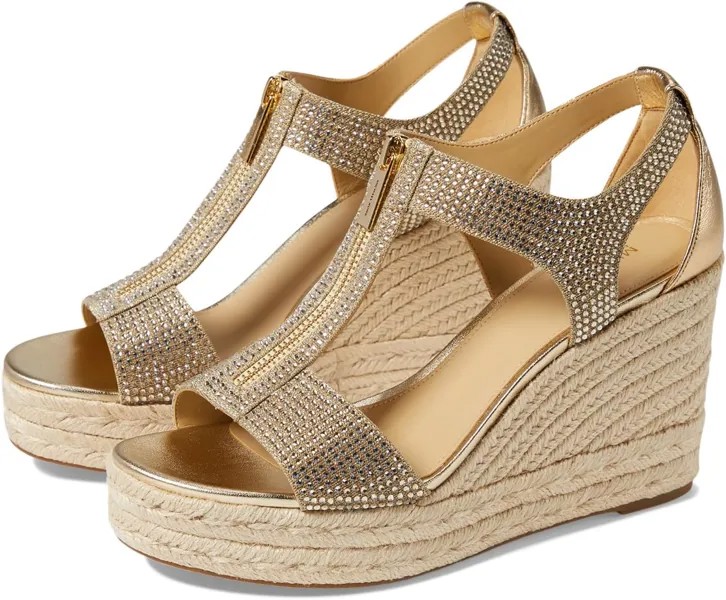 Туфли на танкетке Berkley Mid Wedge MICHAEL Michael Kors, цвет Pale Gold