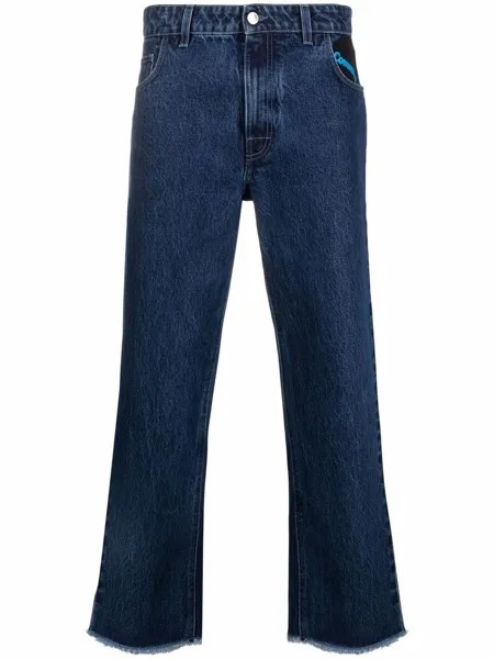 Raf Simons прямые джинсы Community