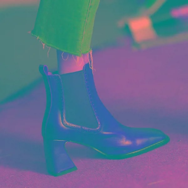 Женские ботинки во французском стиле, зимние ботинки из коровьей кожи, европейские женские броги, ретро обувь без застежки с квадратным нос...