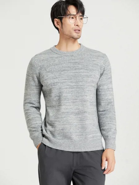 Зимний мягкий теплый толстый кашемировый свитер Zocept, пуловер, мужской модный контрастный вязаный свитер, корейский Повседневный джемпер с ...