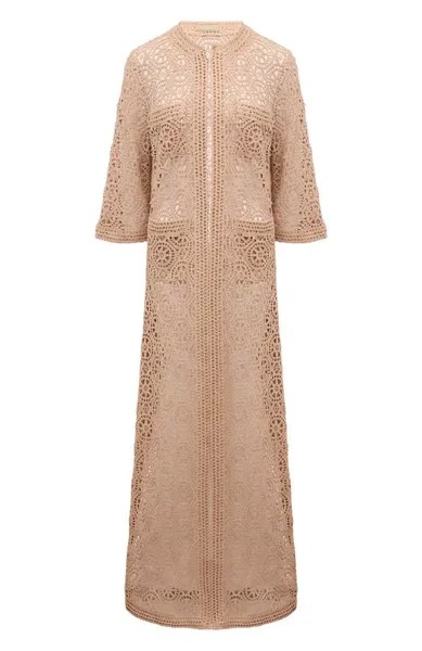 Хлопковая накидка Elie Saab