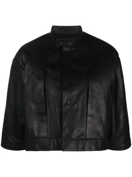 Rick Owens укороченная куртка, черный