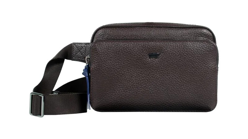 Мужская сумка на пояс Braun Buffel, коричневая