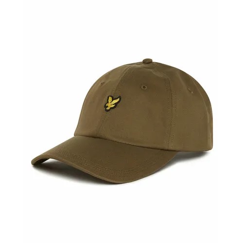 Бейсболка Lyle & Scott Baseball Cap, размер OS, коричневый, хаки