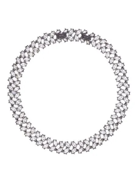Christian Dior колье 1990-х годов со стразами