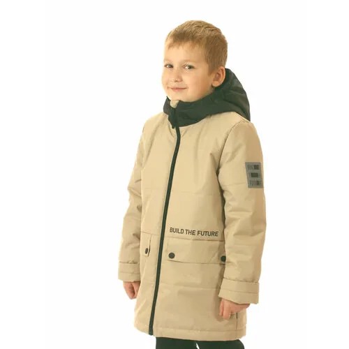 Куртка Sova, размер 116, бежевый