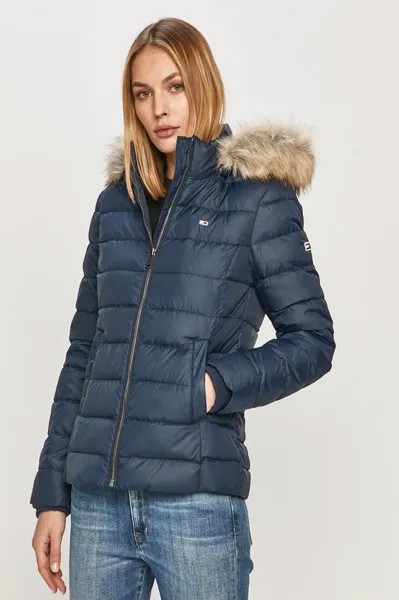 Пуховая куртка Tommy Jeans, темно-синий