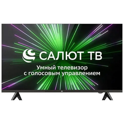 Телевизор BQ 50FSU32B Black, UHD, Smart (Салют), 1 шт.