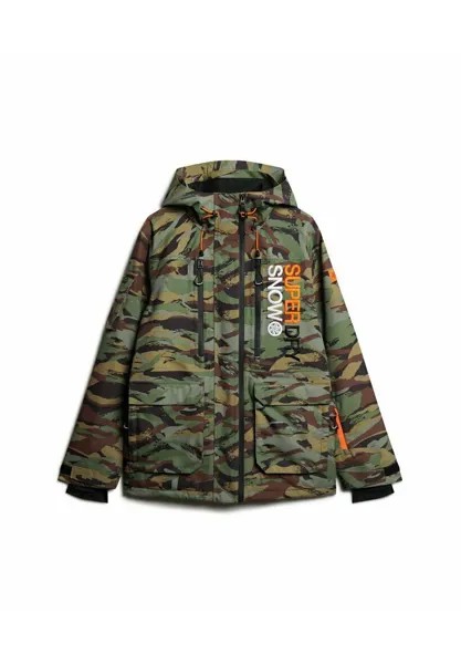 Куртка Superdry SKI ULTIMATE RESCUE, цвет woodland green camo