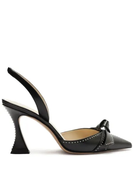 Alexandre Birman туфли Clarita Bell 85 с ремешком на пятке, черный