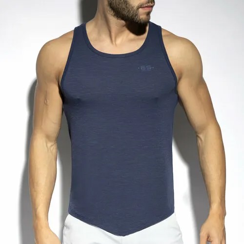 Майка ES Collection Flame Tank Top - Navy, размер M, синий