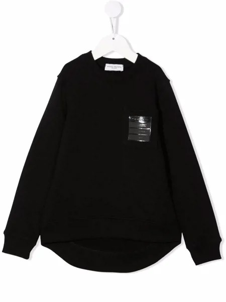 Paolo Pecora Kids толстовка с нашивкой-логотипом