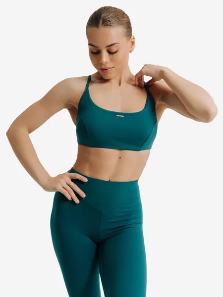 Топ cпортивный женский Forstrong Flare soft, Зеленый